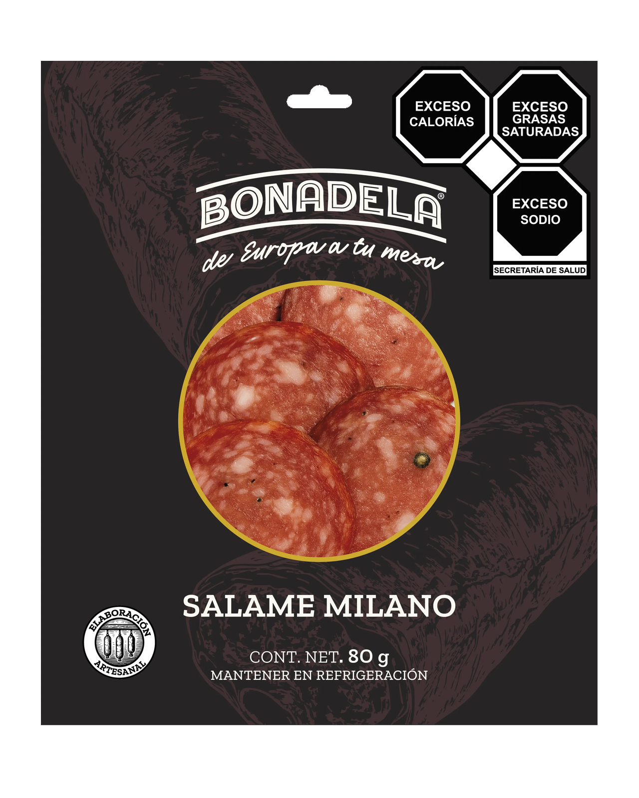 [PT-PACK-MILA-80] Salame Milano