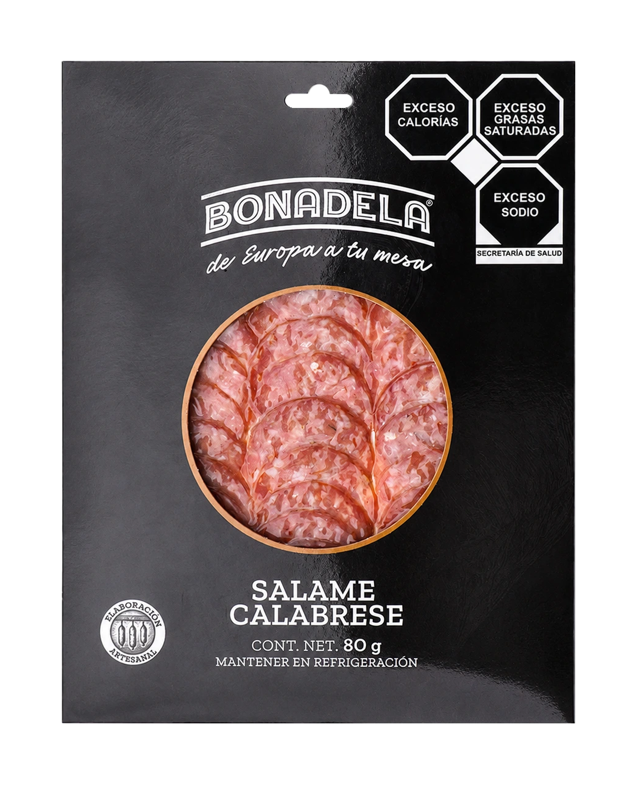 [PT-PACK-CALB-80] Salame Calabrese